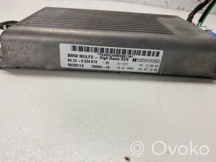 BMW 5 GT F07 Module unité de contrôle Bluetooth 9224674