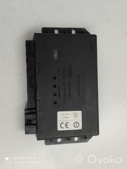 Audi A6 Allroad C5 Comfort/convenience module 4B0962258K