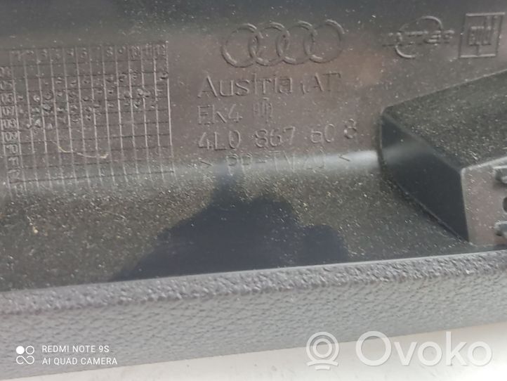 Audi Q7 4L Inne elementy wykończenia bagażnika 4L0867608