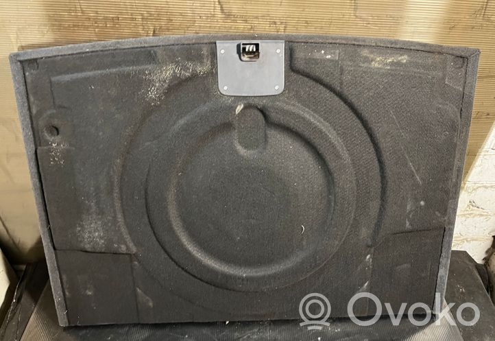 Volkswagen Touareg I Trunk/boot floor carpet liner 7L6863546K