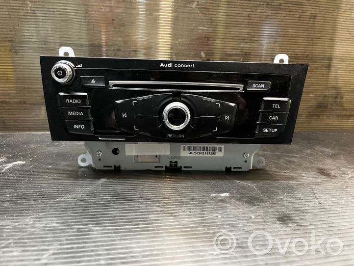 Audi A5 Sportback 8TA Radio/CD/DVD/GPS-pääyksikkö 8R2035186