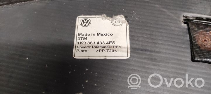 Volkswagen Golf V Tappetino di rivestimento del bagagliaio/baule 1K9863433