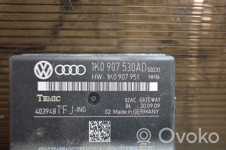 Skoda Superb B6 (3T) Module de passerelle 1K0907530AD