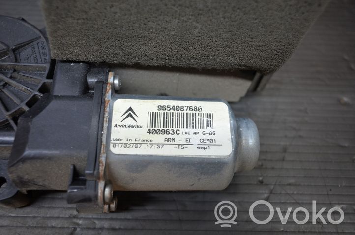 Citroen C4 I Picasso Moteur de lève-vitre de porte avant 9654087680