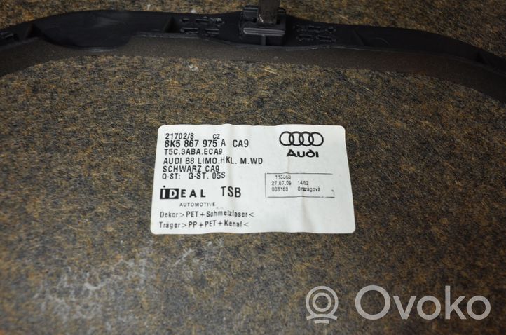 Audi A4 S4 B8 8K Set rivestimento portellone posteriore/bagagliaio 8K5867975