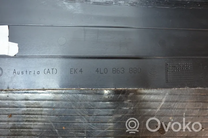 Audi Q7 4L Rivestimento pannello laterale del bagagliaio/baule 4L0863880