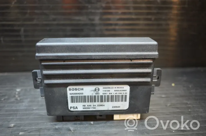 Citroen C5 Parking PDC control unit/module 9663821780