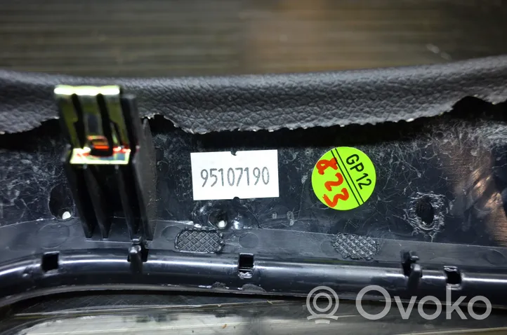 Opel Mokka Gear shifter surround trim plastic 95107190