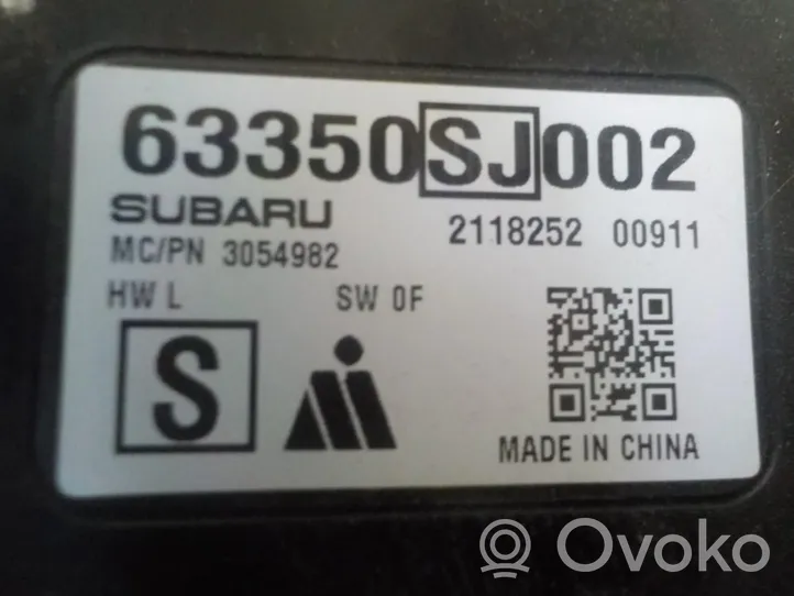 Subaru Forester SK Takaluukun/tavaratilan ohjainlaite/moduuli 63350SJ002