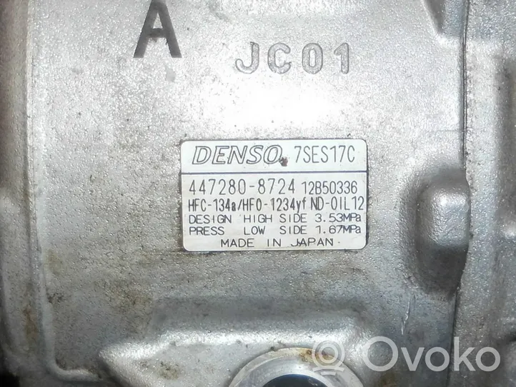 Toyota RAV 4 (XA50) Compresseur de climatisation 447280-8724