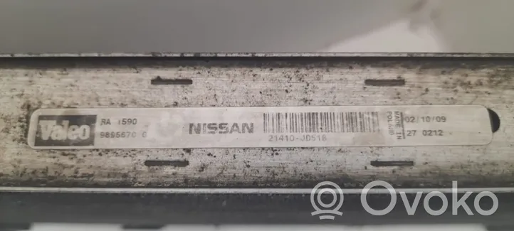 Nissan Qashqai Radiateur de refroidissement 21410JD518