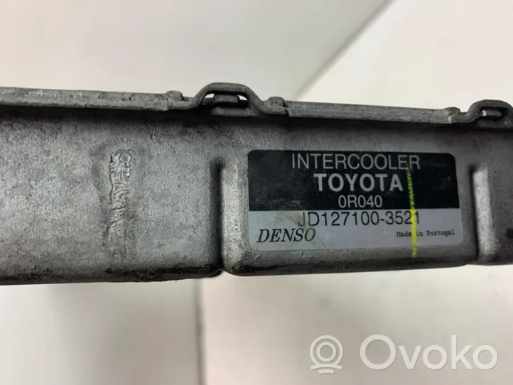 Toyota Verso Välijäähdyttimen jäähdytin JD1271003521