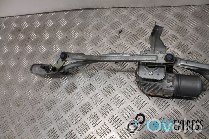 BMW 5 F10 F11 Tringlerie et moteur d'essuie-glace avant 7306274