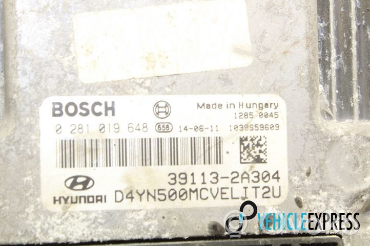 KIA Venga Calculateur moteur ECU 0281019648