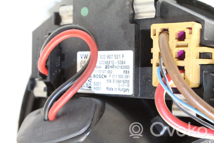 Volkswagen PASSAT CC Ventola riscaldamento/ventilatore abitacolo 3C0907521F