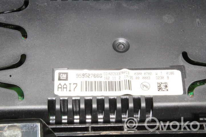 Chevrolet Orlando Monitori/näyttö/pieni näyttö 95952766G