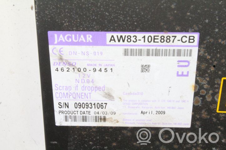 Jaguar XF X250 Zmieniarka płyt CD/DVD AW8310E887CB