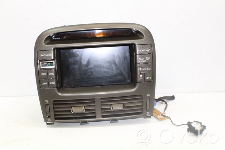 Lexus LS 430 Monitori/näyttö/pieni näyttö 8611150100