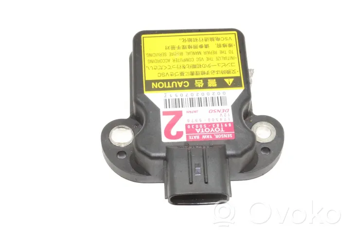 Lexus CT 200H ESP (elektroniskās stabilitātes programmas) sensors (paātrinājuma sensors) 8918350030