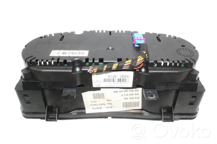 Volkswagen Scirocco Komputer / Sterownik ECU i komplet kluczy 03L906022KD