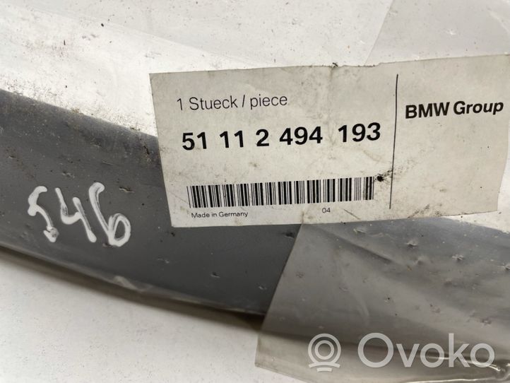 BMW 5 E39 Front bumper splitter molding 2494193