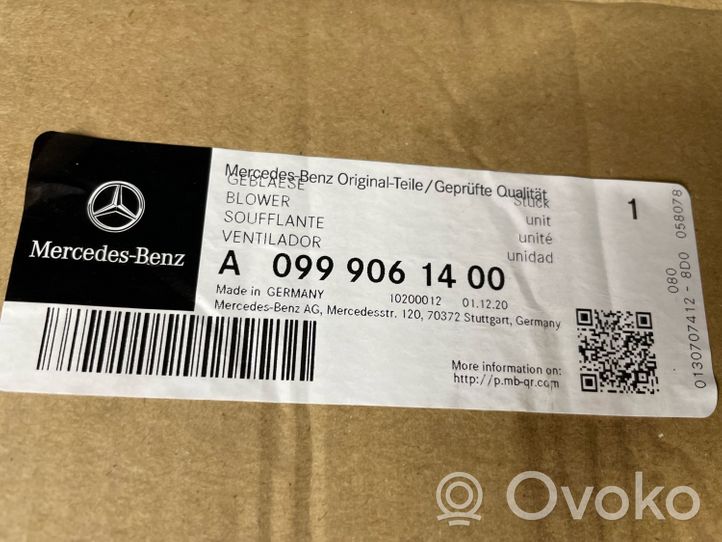 Mercedes-Benz GLC X253 C253 Ventilador eléctrico del radiador A0995050455