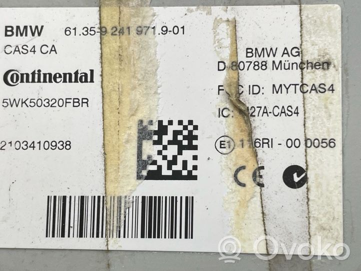 BMW 3 F30 F35 F31 Unité de contrôle module CAS 61359241971