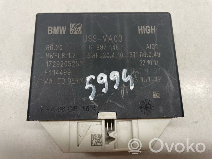 BMW X3 G01 Parkavimo (PDC) daviklių valdymo blokas 6997148