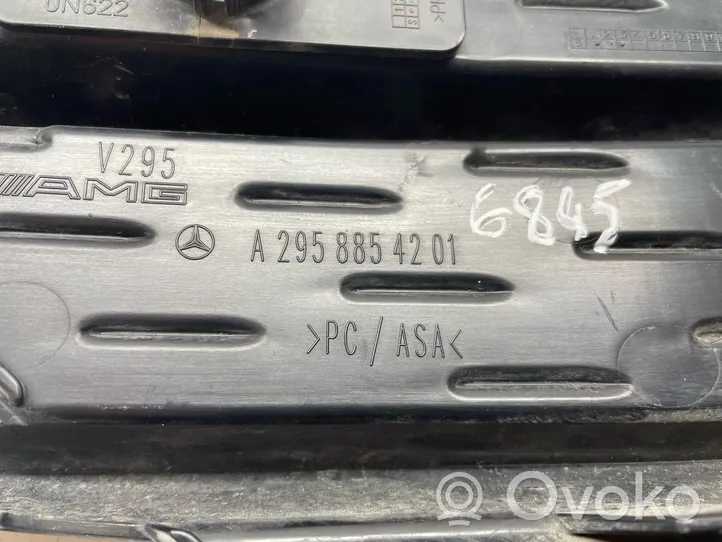 Mercedes-Benz EQE v295 Etupuskurin alempi jäähdytinsäleikkö 2958854201