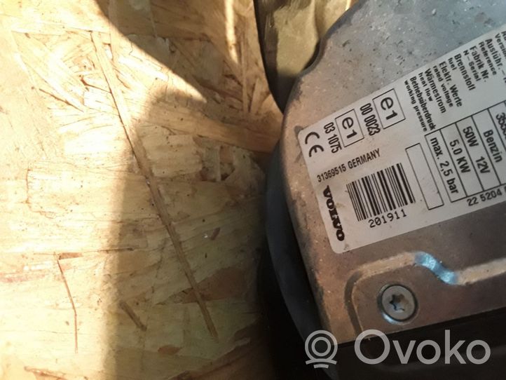 Volvo V40 Autonominis šildytuvas (webasto) 31369515