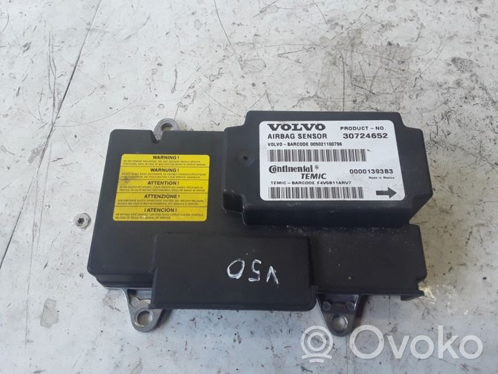 Volvo S40 Airbag control unit/module 30724652