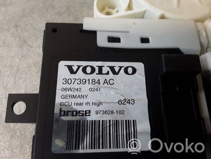 Volvo V50 Rear door window regulator motor 30739184AC