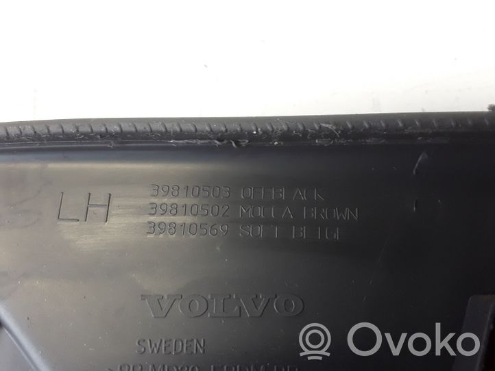 Volvo V60 Cornice di rivestimento della regolazione del sedile della portiera anteriore 39810503
