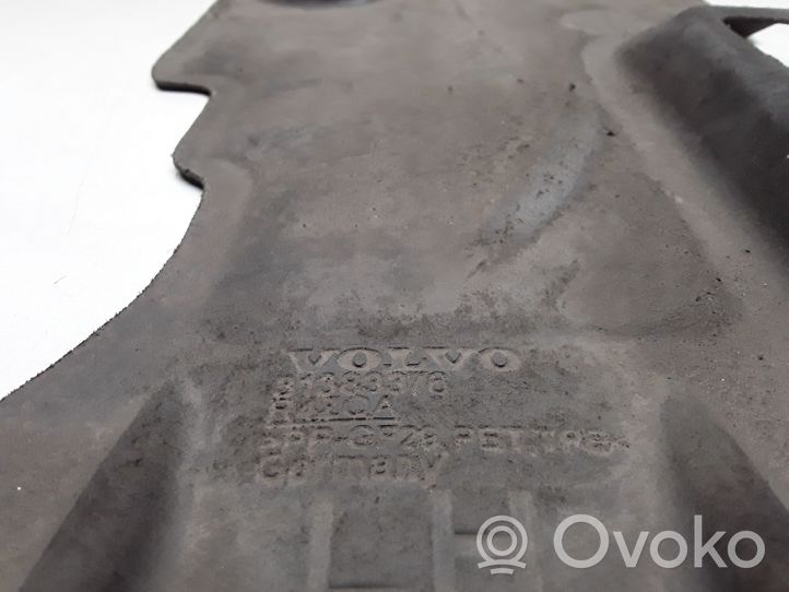 Volvo V40 Placa protectora/protector antisalpicaduras motor 31383376