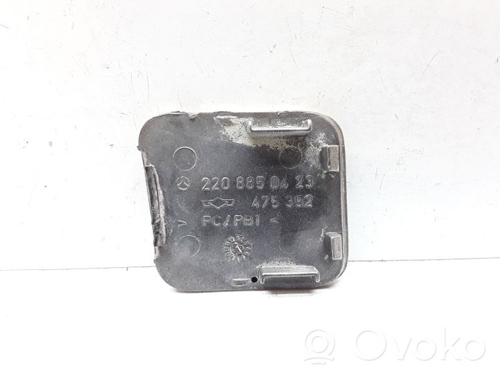 Mercedes-Benz S W220 Tappo/coprigancio di traino paraurti posteriore 2208850423