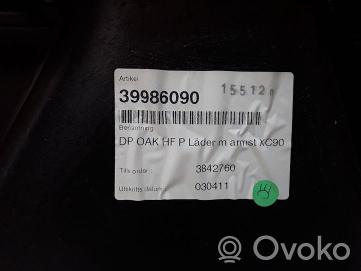 Volvo XC90 Garniture de panneau carte de porte avant 39986090