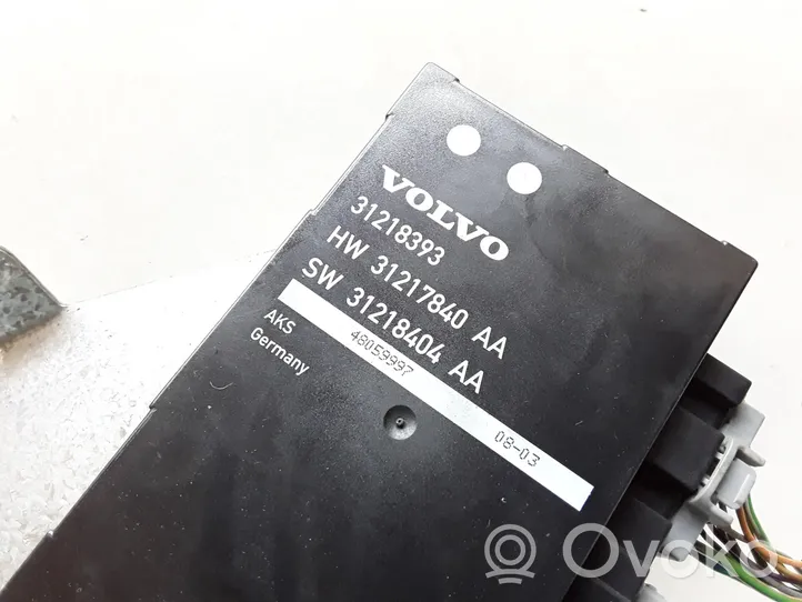 Volvo V70 Pompe, vérin hydraulique de hayon 31218393