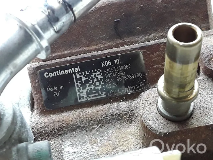 Volvo V60 Pompe d'injection de carburant à haute pression 9676289780