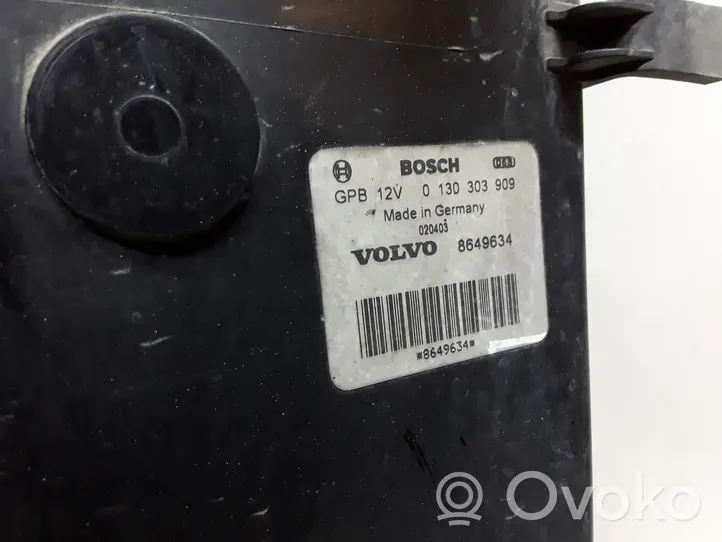 Volvo S80 Electric radiator cooling fan 0130303909