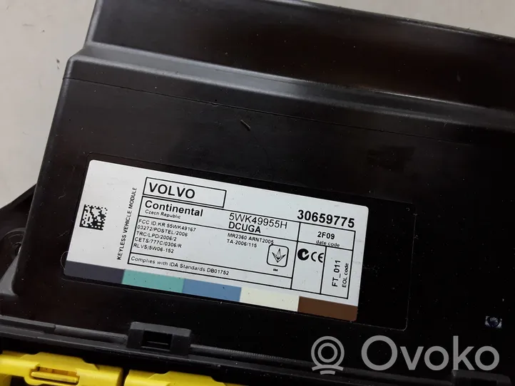 Volvo V40 Module de contrôle sans clé Go 30659775