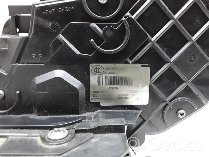 Volvo S80 Cerradura de puerta trasera 312532