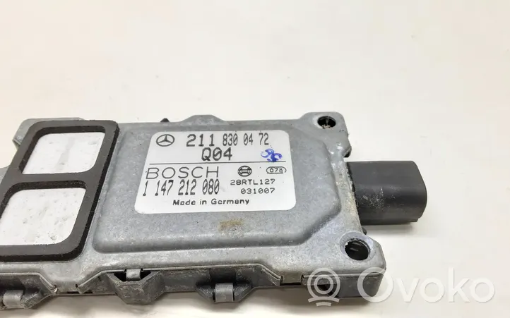 Mercedes-Benz E W211 Sensor de calidad del aire 2118300472