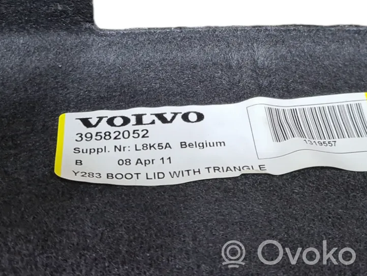 Volvo S60 Trunk/boot trim cover 39582052