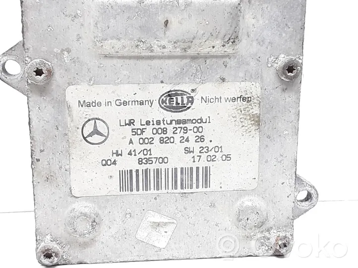 Mercedes-Benz E W211 Unité de commande / module Xénon A0028202426