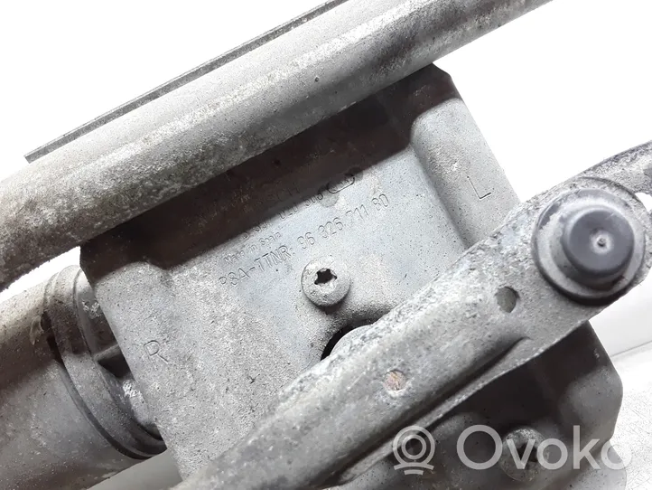 Citroen C5 Mechanizm i silniczek wycieraczek szyby przedniej / czołowej 9632671180