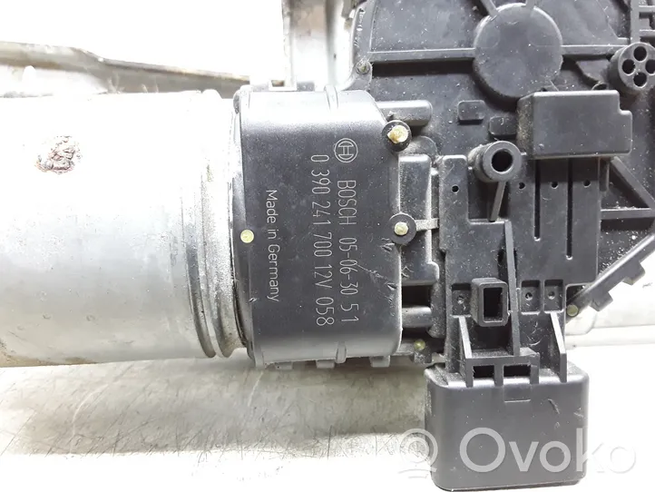 Citroen C5 Mechanizm i silniczek wycieraczek szyby przedniej / czołowej 9632671180