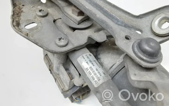 Peugeot 407 Mechanizm i silniczek wycieraczek szyby przedniej / czołowej 0390241721