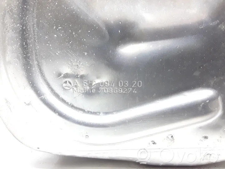 Mercedes-Benz E W212 Boîtier de filtre à air A6510901101