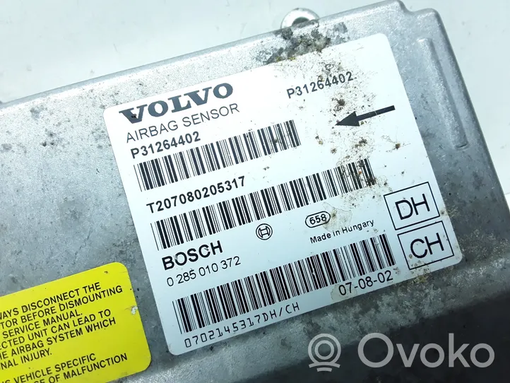 Volvo V70 Airbag control unit/module P31264402