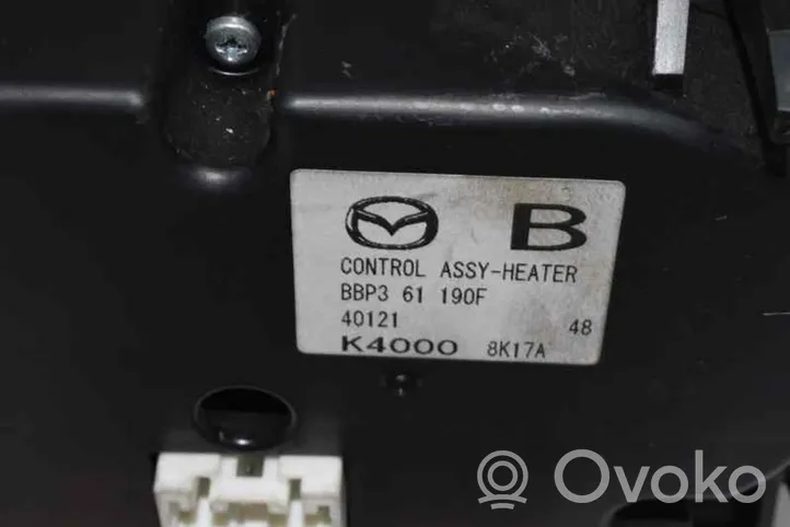 Mazda 3 Panel klimatyzacji BBP361190F